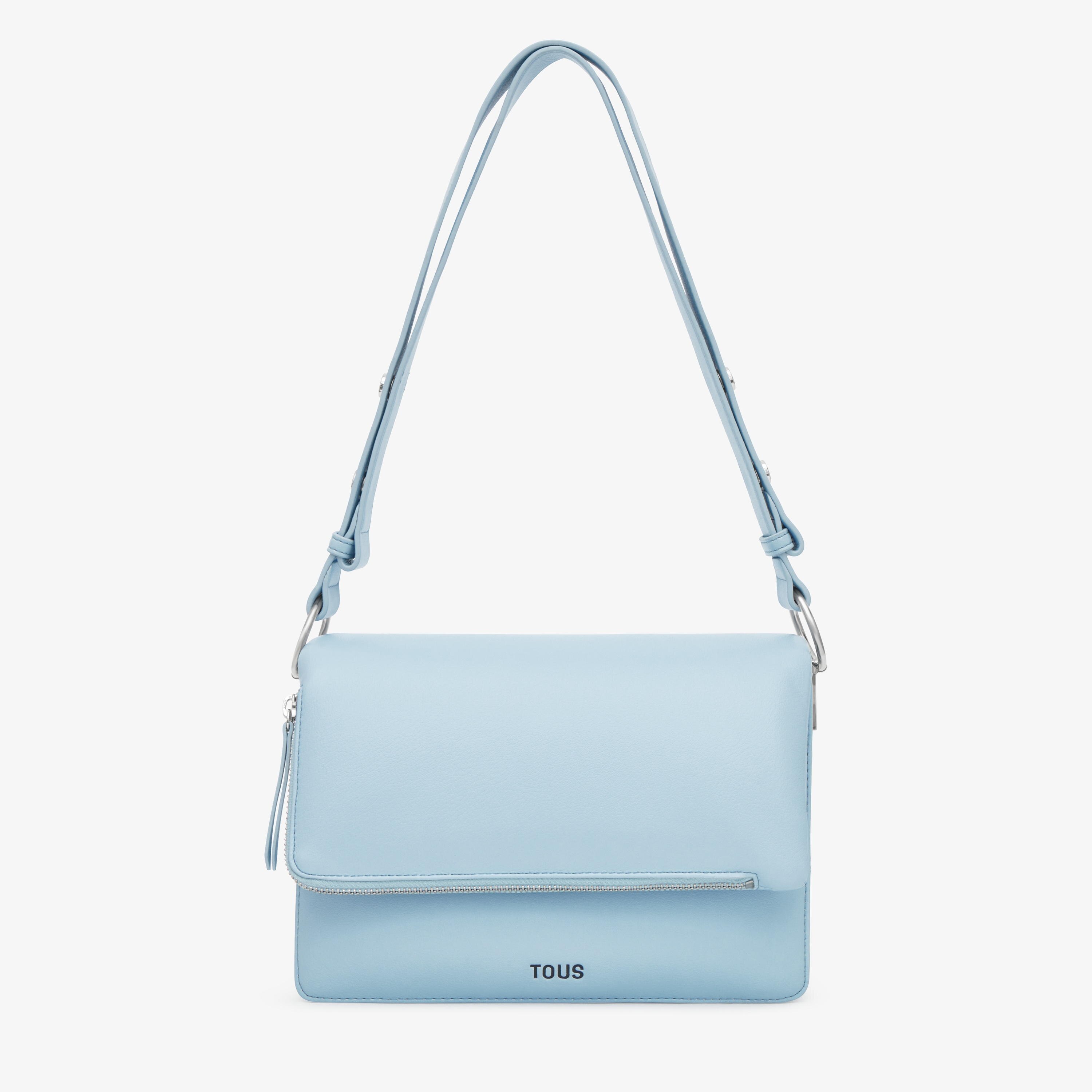 Medium sky blue Crossbody bag TOUS Audree Soft